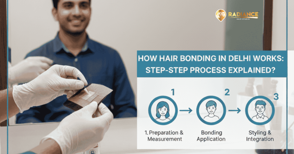 How Hair Bonding in Delhi Works
