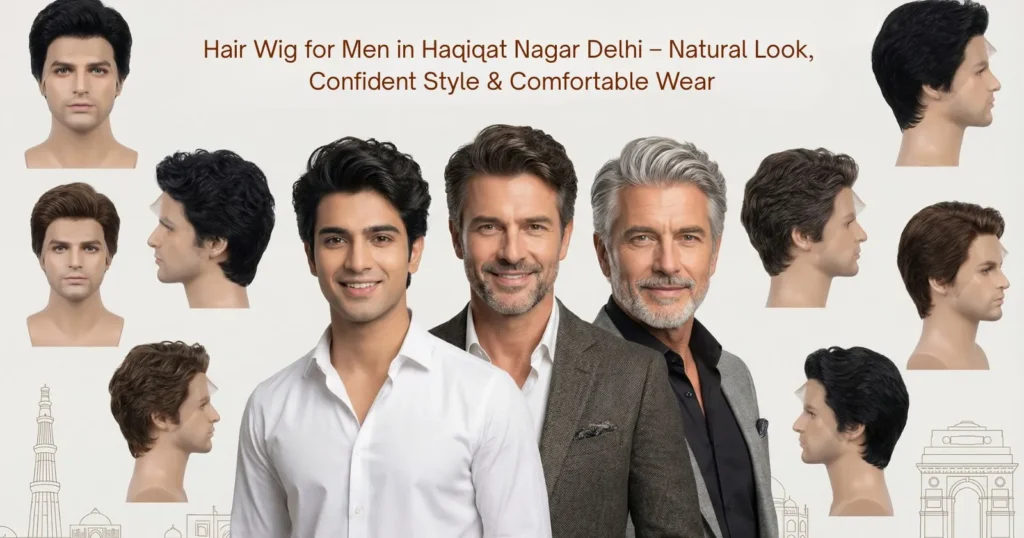 hair wig for men in Haqiqat Nagar Delhi