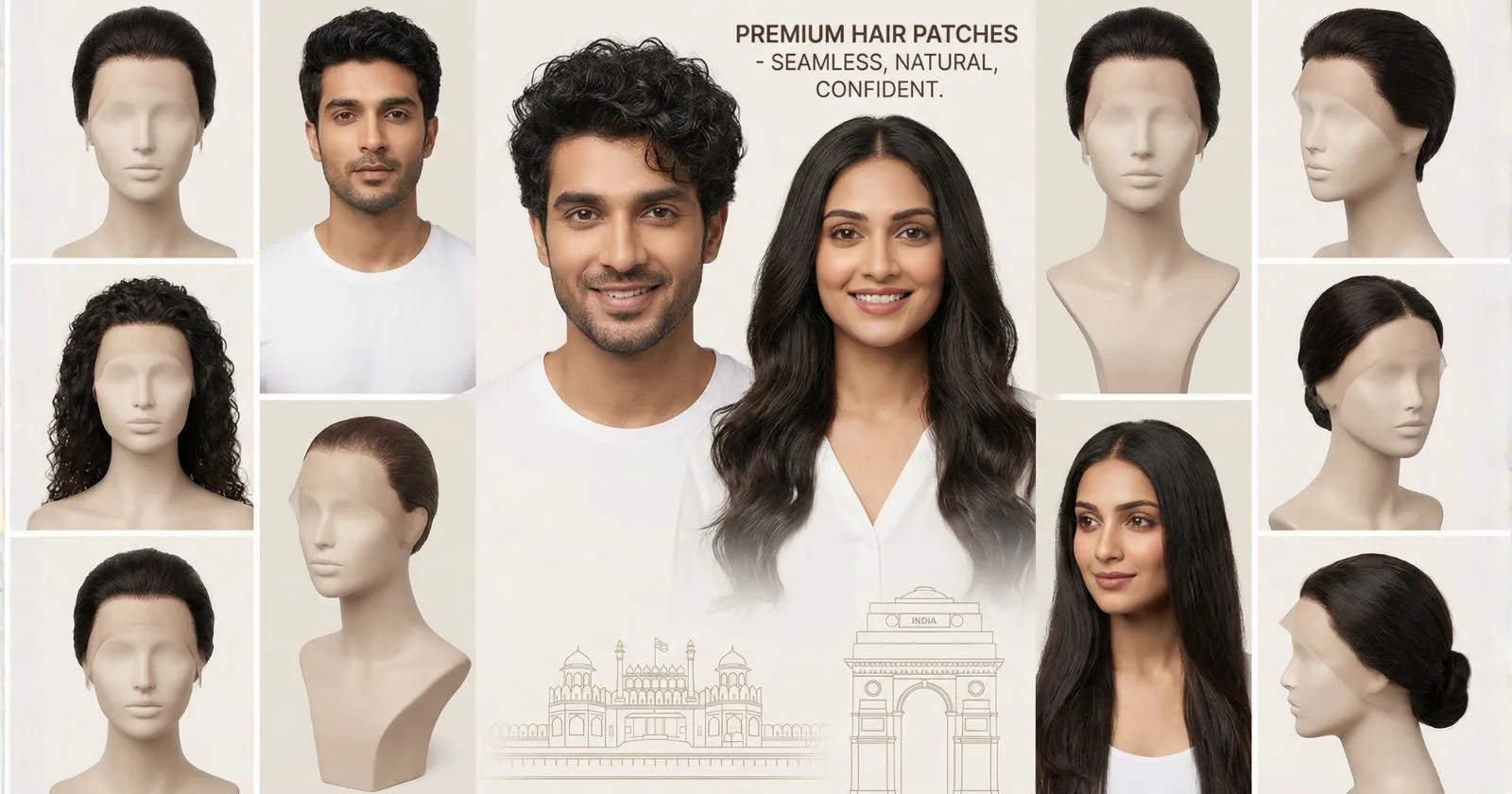 hair patch in Begum Pur Delhi